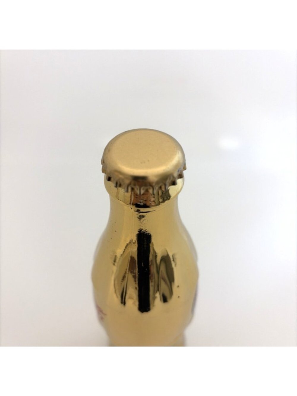 Vintage 1999 Coca-Cola Brand Commemoratives Gold Plated 8 oz Contour Bottle LE - Picture 9 of 11
